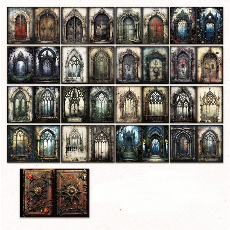 Dracula Fairy Tale Material Paper
