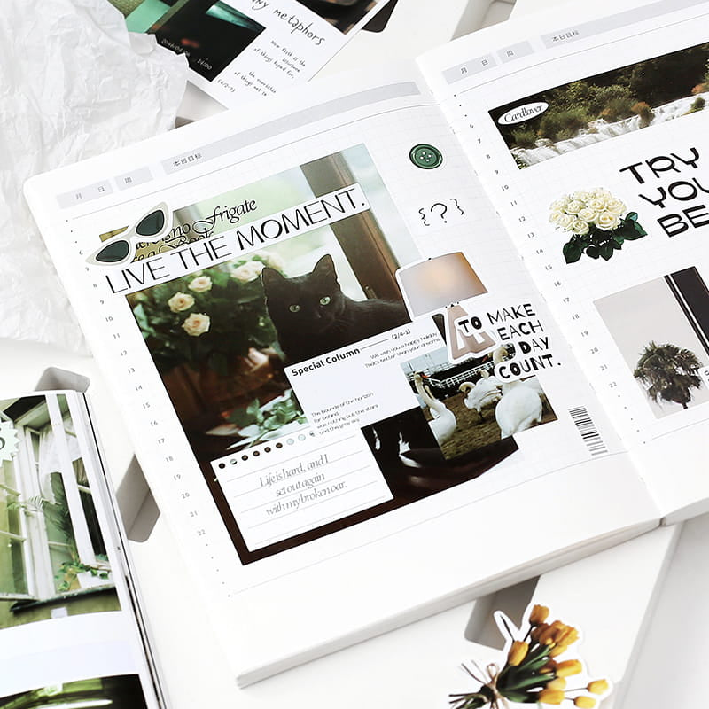 Romantic Image Poems Stickers Precut Book