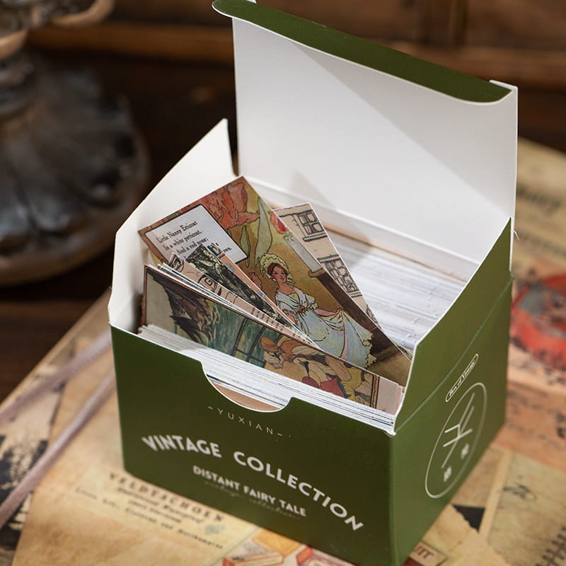 Self-adhesive Distant Fairy Tale Sticker Box