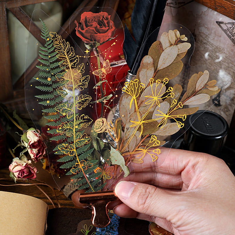 Rain Roses Stickers Pack