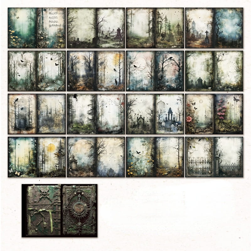 Dracula Fairy Tale Material Paper