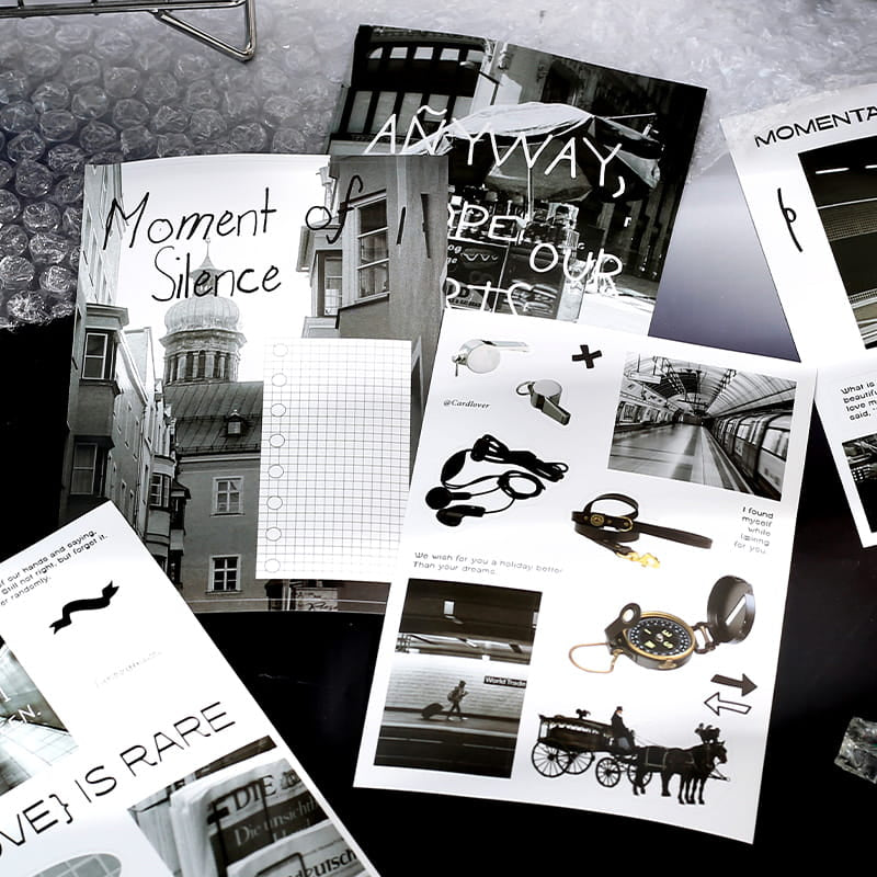 Romantic Image Poems Stickers Precut Book