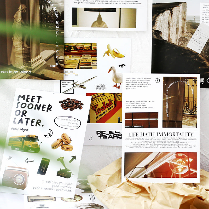 Romantic Image Poems Stickers Precut Book