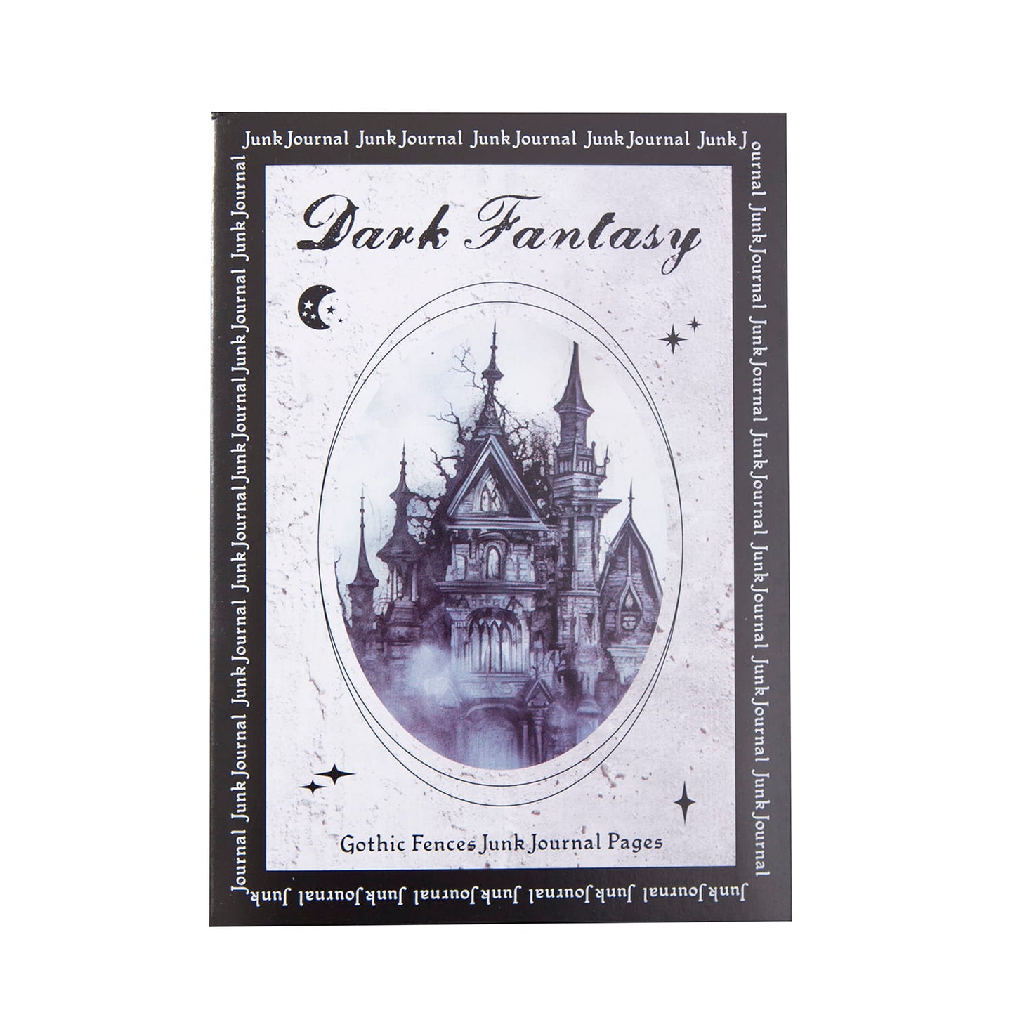 Gothic Fancy Junk Journal Material Paper
