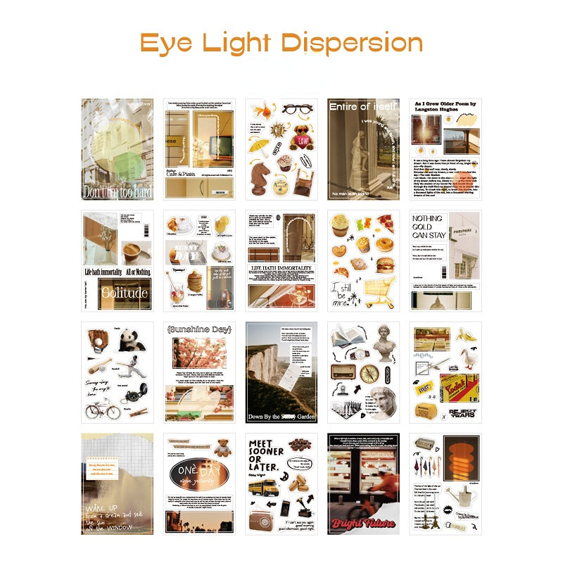 Romantic Image Poems Stickers Precut Book