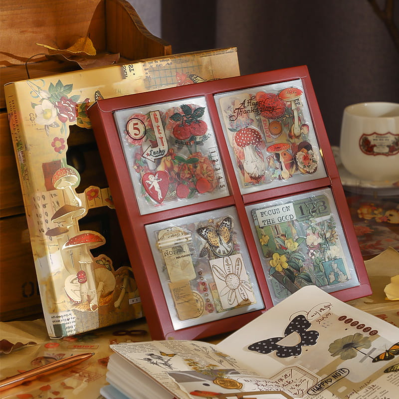 Bohe Floral Sticker Box