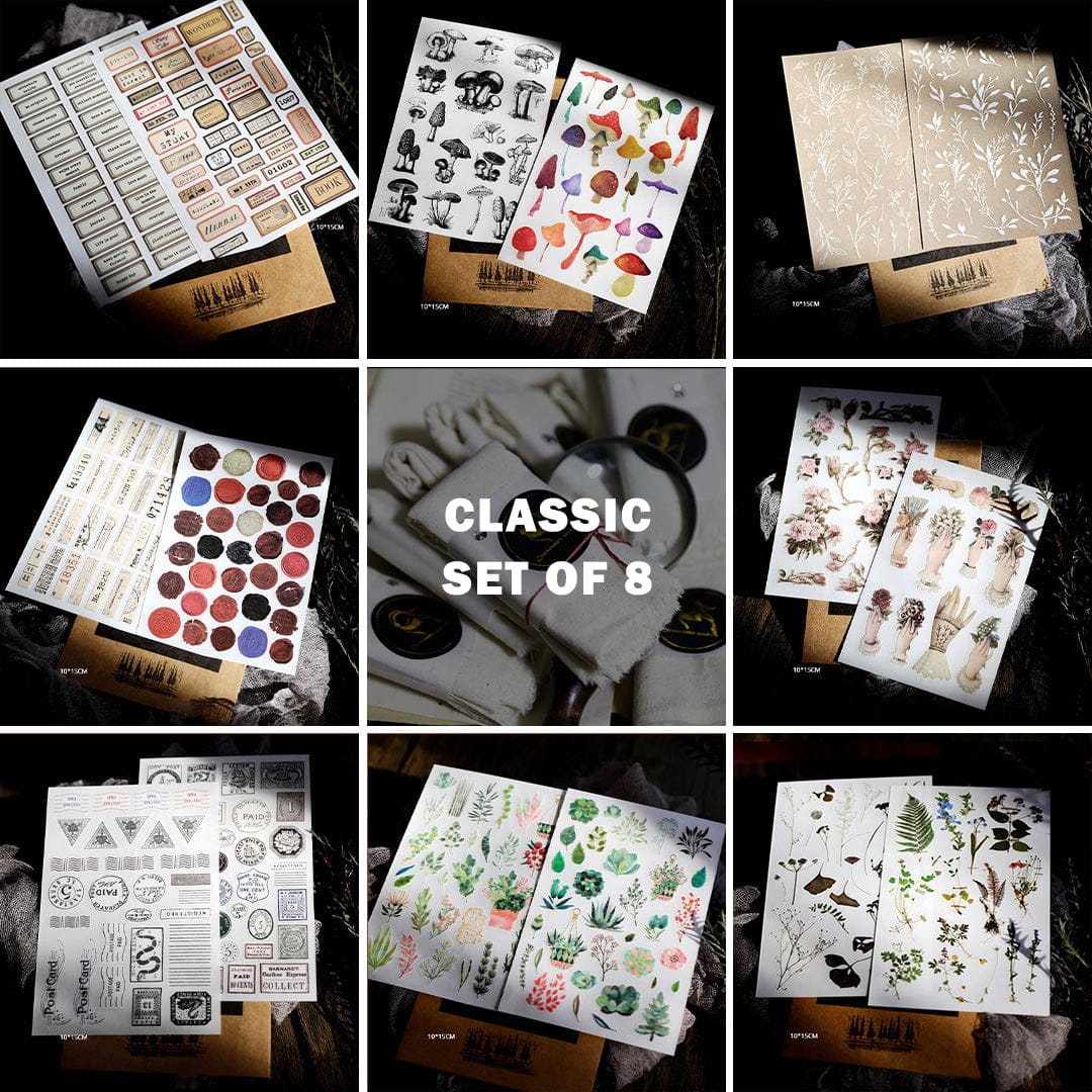 Bali Rub-on Stickers | Transfer Stickers