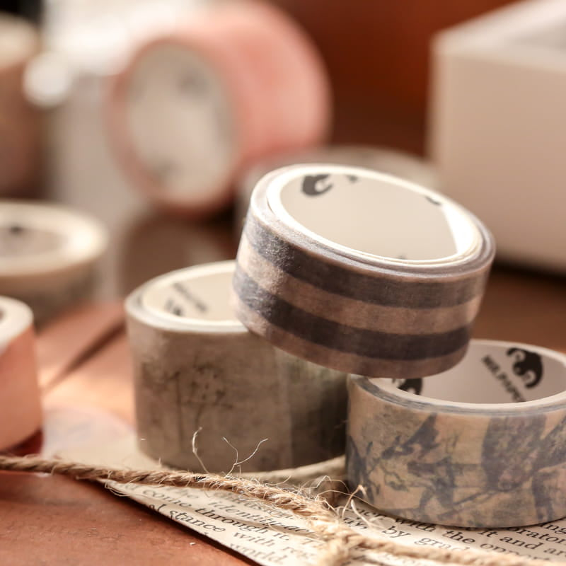 Vintage Time 20 Rolls Washi Tape Set