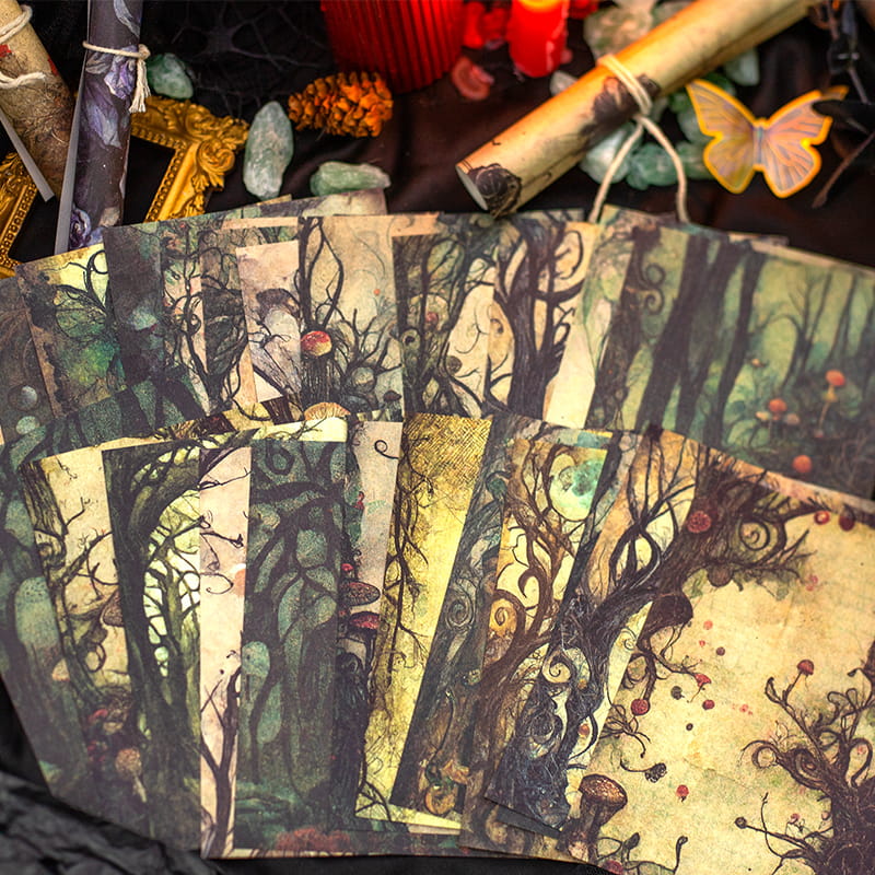 Witch's Garden Material Paper