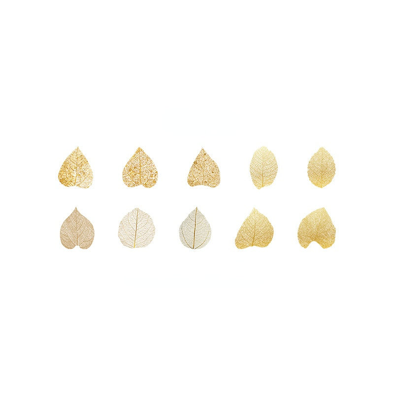 Fallen Leaves of Champs-Shaped Washi Tape