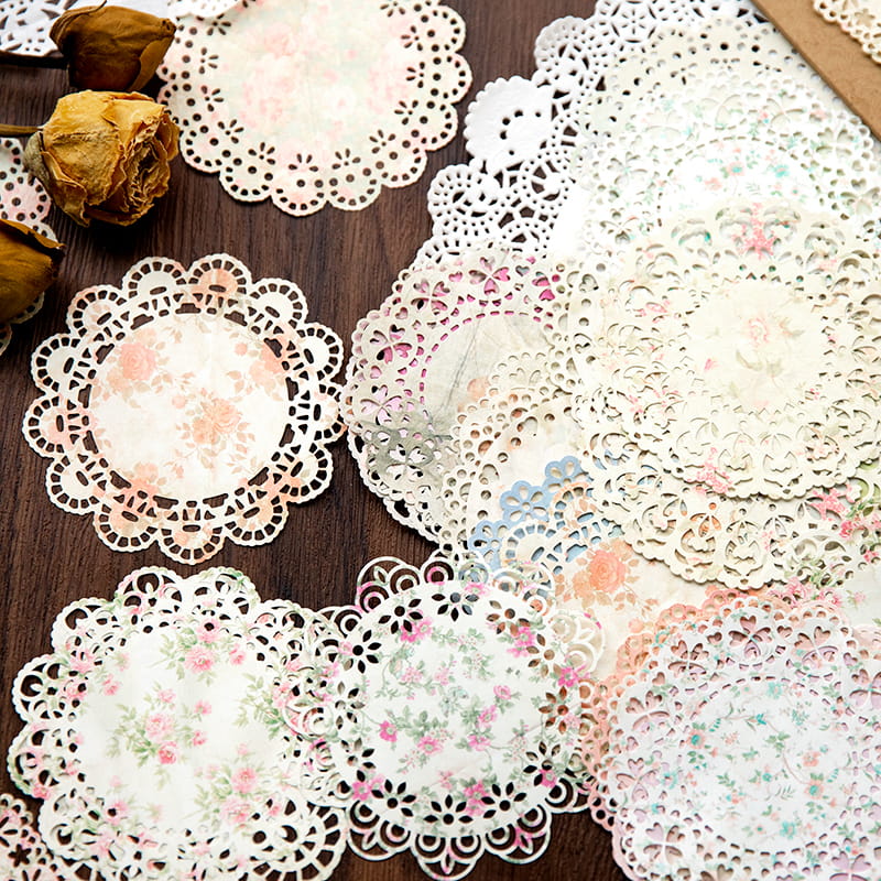 Fantasy Lace Hollow Material Paper