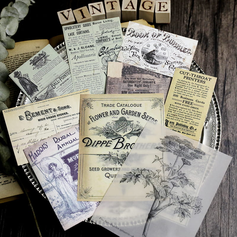 Vintage Junk Journal Pack