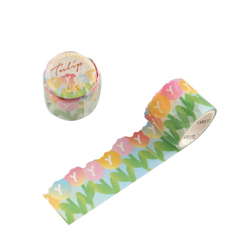 Cloud And Flower Special-Shaped Washi Tape