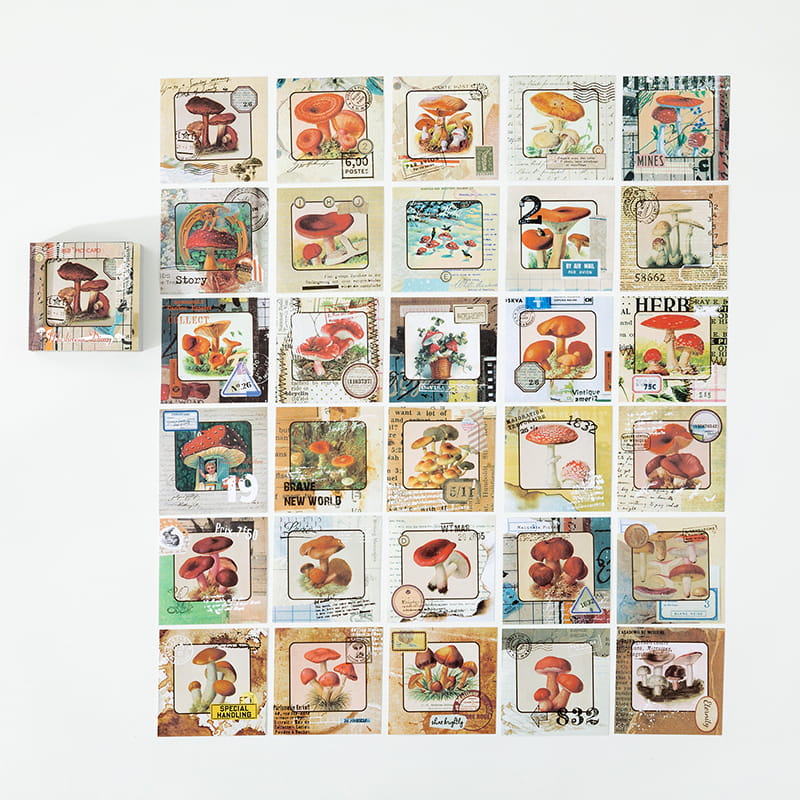 60 PCS Time Album Mini Decor Stickers Book – Supapers