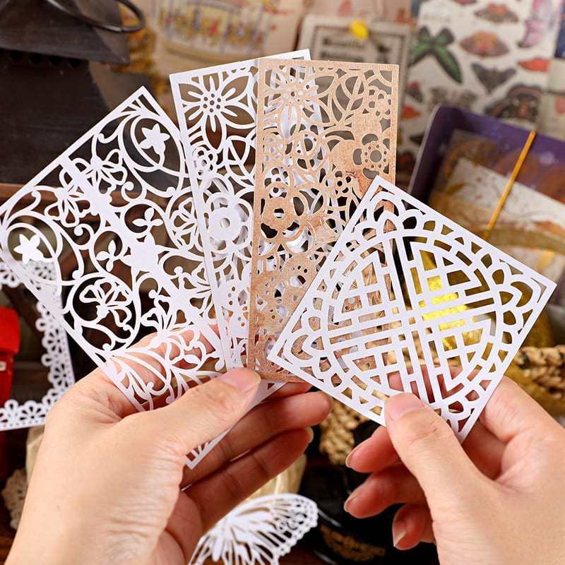 20PCS Hollow Out Paper Material